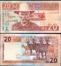NAMÍBIA P06 20 DOLLARS 2002 FE
