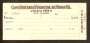 CHEQUE CASA BANCÁRIA FINANCIAL DE MINAS AG. J. DE FORA 1940'S