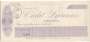CHEQUE FRANÇA CREDIT LYONNAIS 1890'S AG.BEAUNE