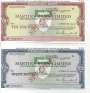 CHEQUE TRAVELLERS INGLATERRA MARTINS BANK 10 E 20 POUNDS FE