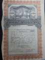 APÓLICE MG ESTADO DE MINAS GERAIS 1930 DE 500.000 RÉIS LARANJA