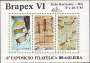 BL0069 1985 BRAPEX VI  PINTURAS RUPESTRES