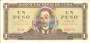 CUBA PNL 1 PESO 1964 FE SPECIMEN