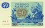 SUÉCIA P53b 50 KRONOR 1976 SFE
