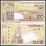 MACAU P081a 50 PATACAS 2009 FE BNU