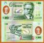 URUGUAI PNEW 20 PESOS 2020 PLASTICO