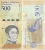 VENEZUELA P108 500 BOLIVARES SOBERANO 2018 FE
