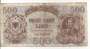 ALBANIA P022 500 LEK 1947 MBC ESCASSA