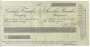 CHEQUE SERVIA SAVSKA BANK AG. BEOGRAD 1930'S RARO