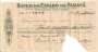 CHEQUE BANCO DO EST. DO PARANÁ AG. CURITIBA 1930'S