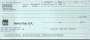 CHEQUE BANCO ITAÚ 1980\'S AG. SOROCABA LOGO ESQ 5*