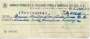CHEQUE BANCO FRANCÊS E ITALIANO P/ AM. DO SUL, AG. RIO B. AIRES 1960\'S ESCRITO
