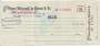 CHEQUE BANCO MERCANTIL DE NITERÓI AG. RIO 1960'S AZUL NCr$