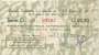 CP033 RJ CHEQUE BANCO DO COMÉRCIO DO CAFÉ 50 CENT. 1956 SOB