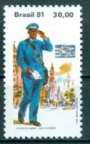 C-1189 50 Anos do DCT Cr$30,00 Carteiro/Império Tir.Bloco