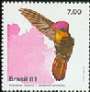 C-1199 Aves Brasileiras Beija-Flores Beija-flor verm
